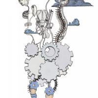 Le Monstre à 4 têtes , 2007. Dieren Dara