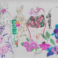 Croquis Tisser broder sublimer_Palais Galliera_Décembre 2025