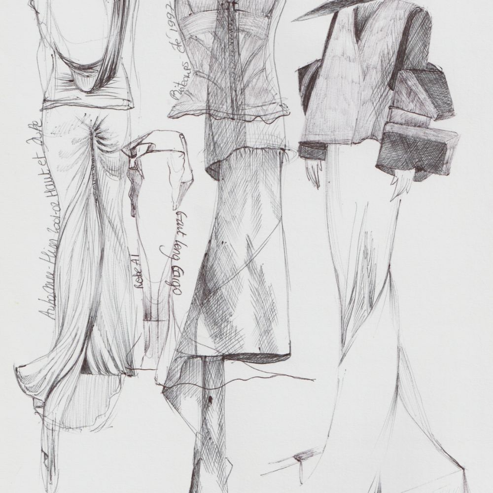 Croquis de Rick Owens_Palais Galliera_2025
