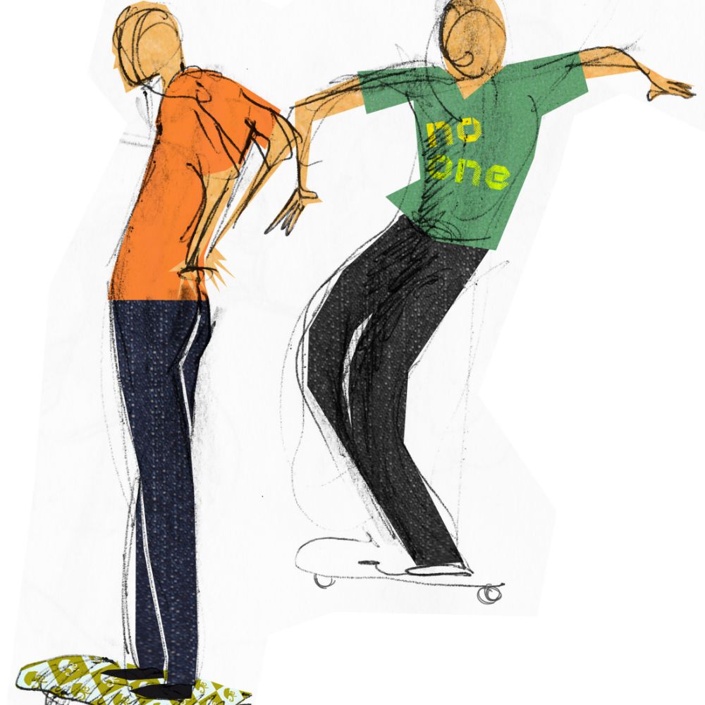 <i>Skateurs</i>, place de la République, 2014.