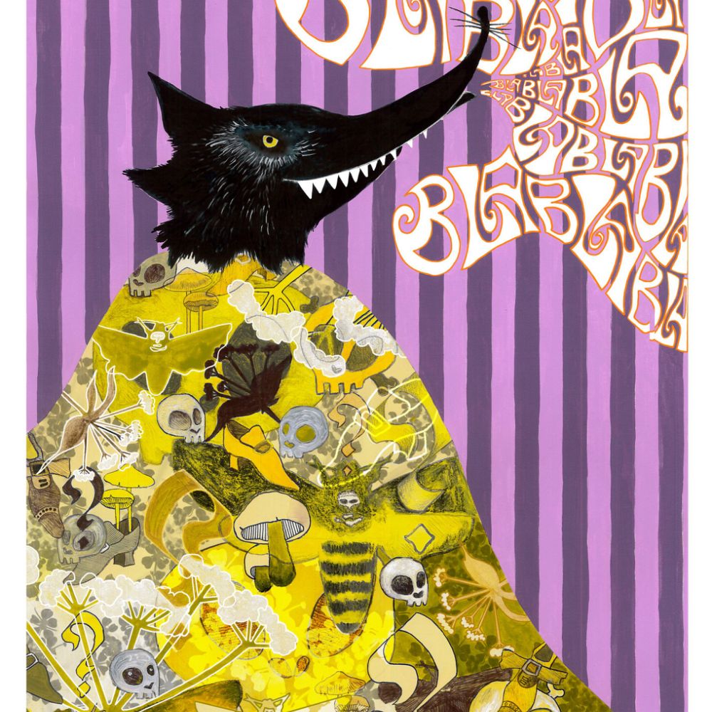 <i>Le loup</i>, techniques graphiques, 2020.